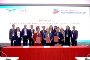 Bế mạc Khảo sát chính thức đánh giá chất lượng Học viện Ngoại giao chu kỳ 2